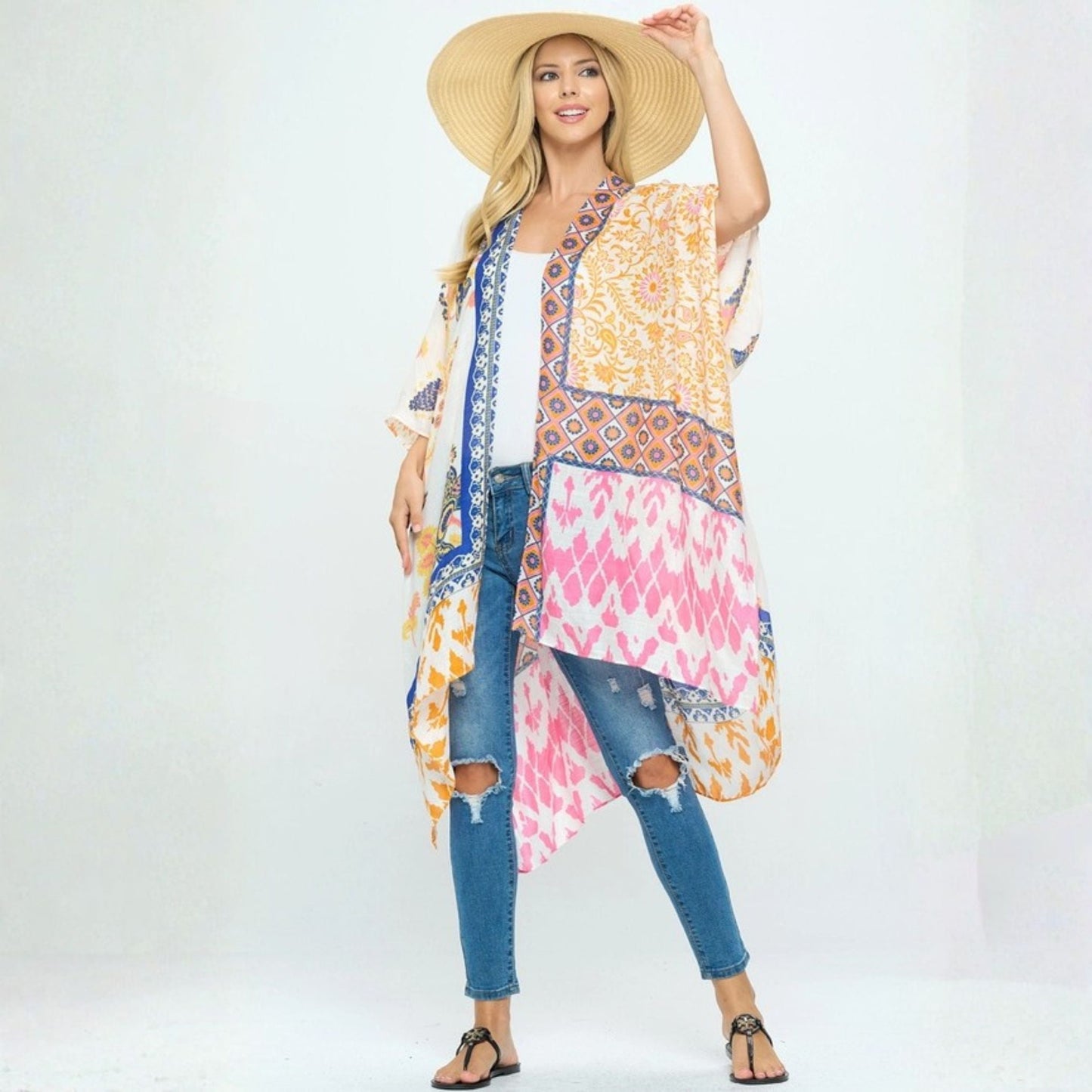Darn Good Yarn: Sweet Bloom Kimono, Clothing and Accessories
