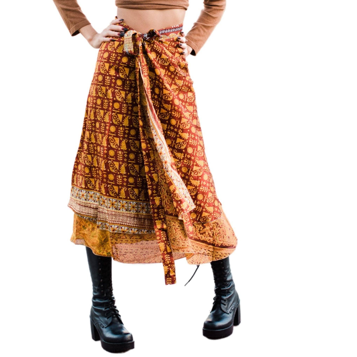 Sari Wrap Skirt