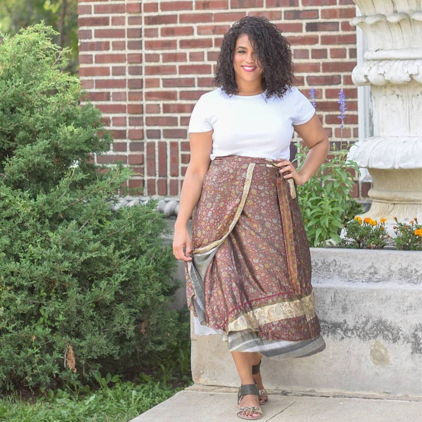 Sari Wrap Skirt