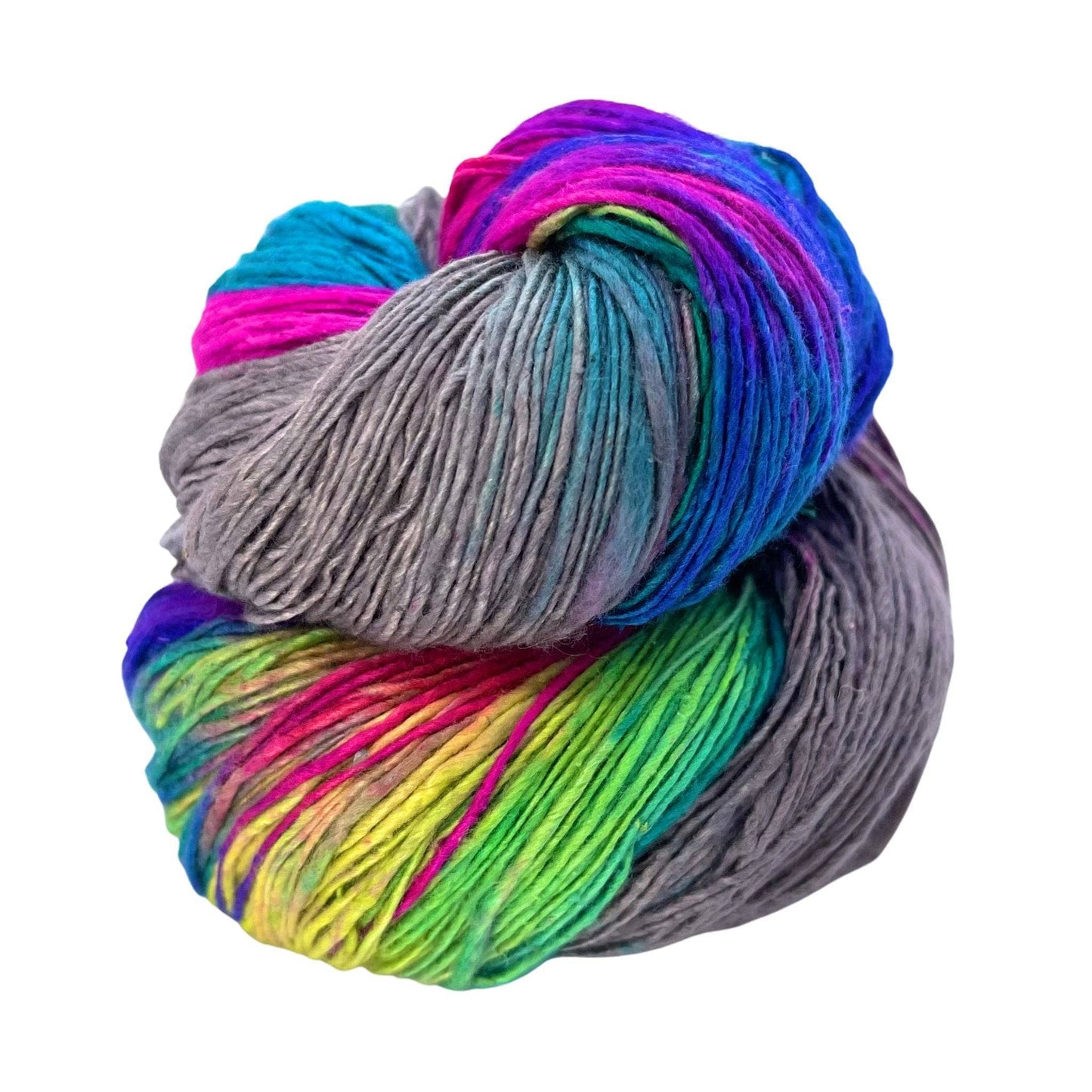 Peek-a-boo Lace Weight Silk Yarn
