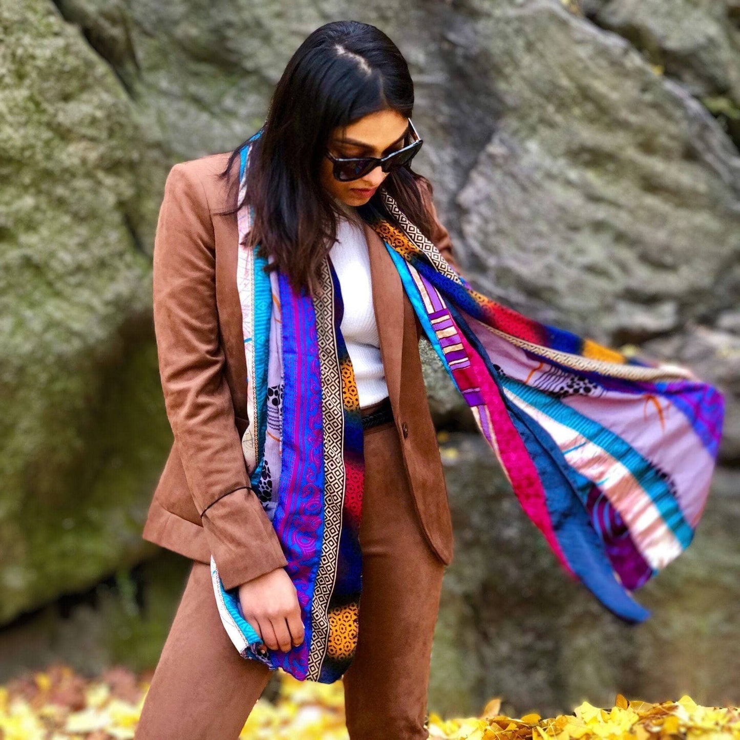 Sari Silk Medley Scarf