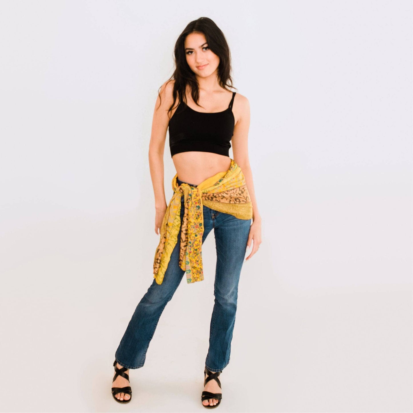 Sari Silk Medley Scarf