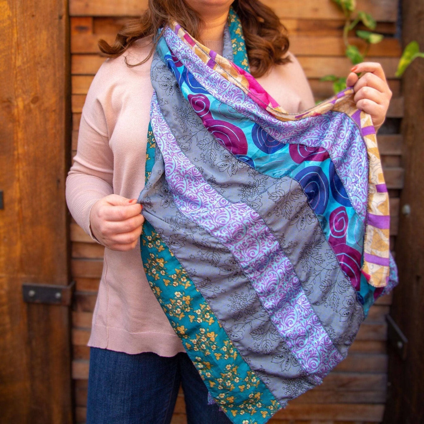 Sari Silk Medley Scarf