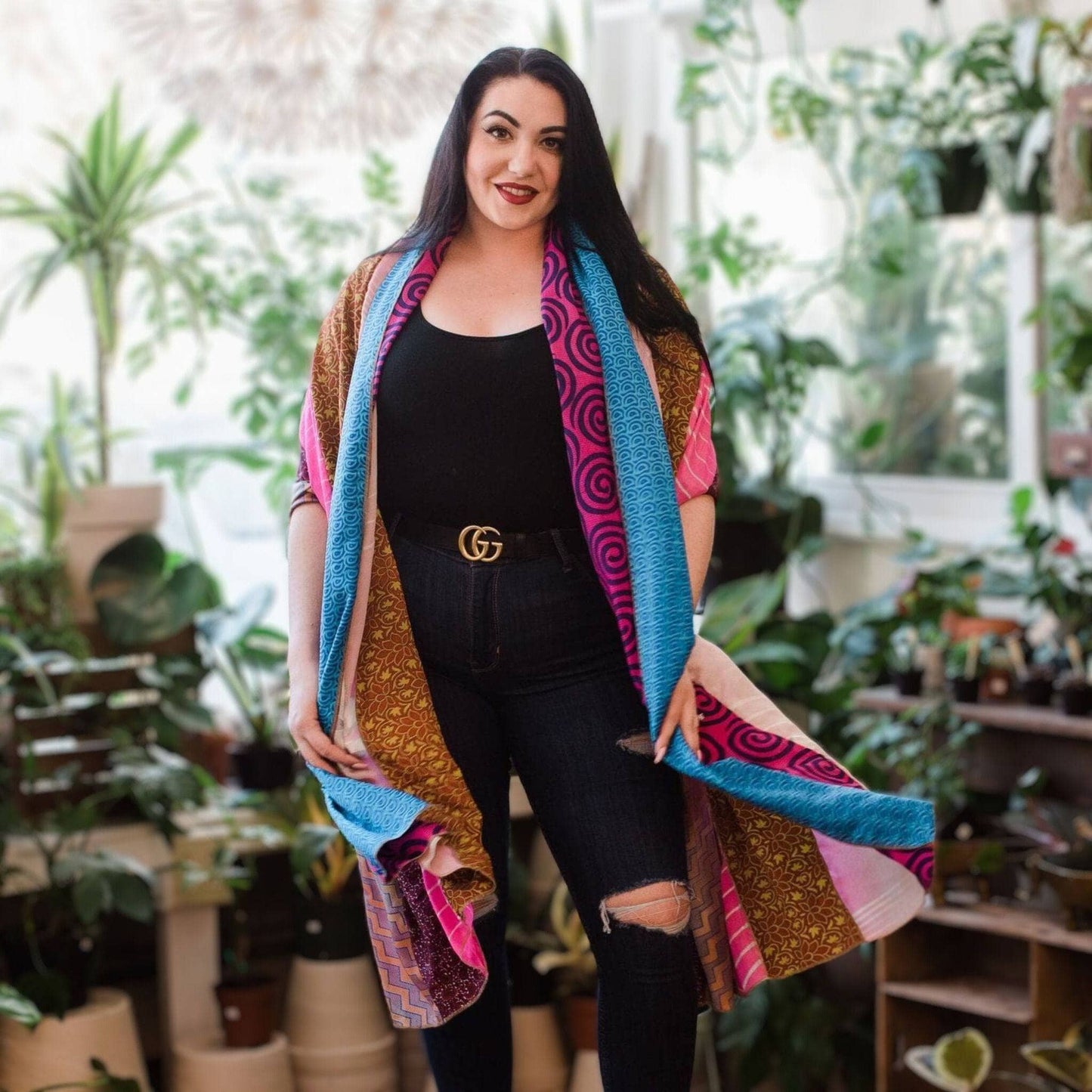 Sari Silk Medley Scarf