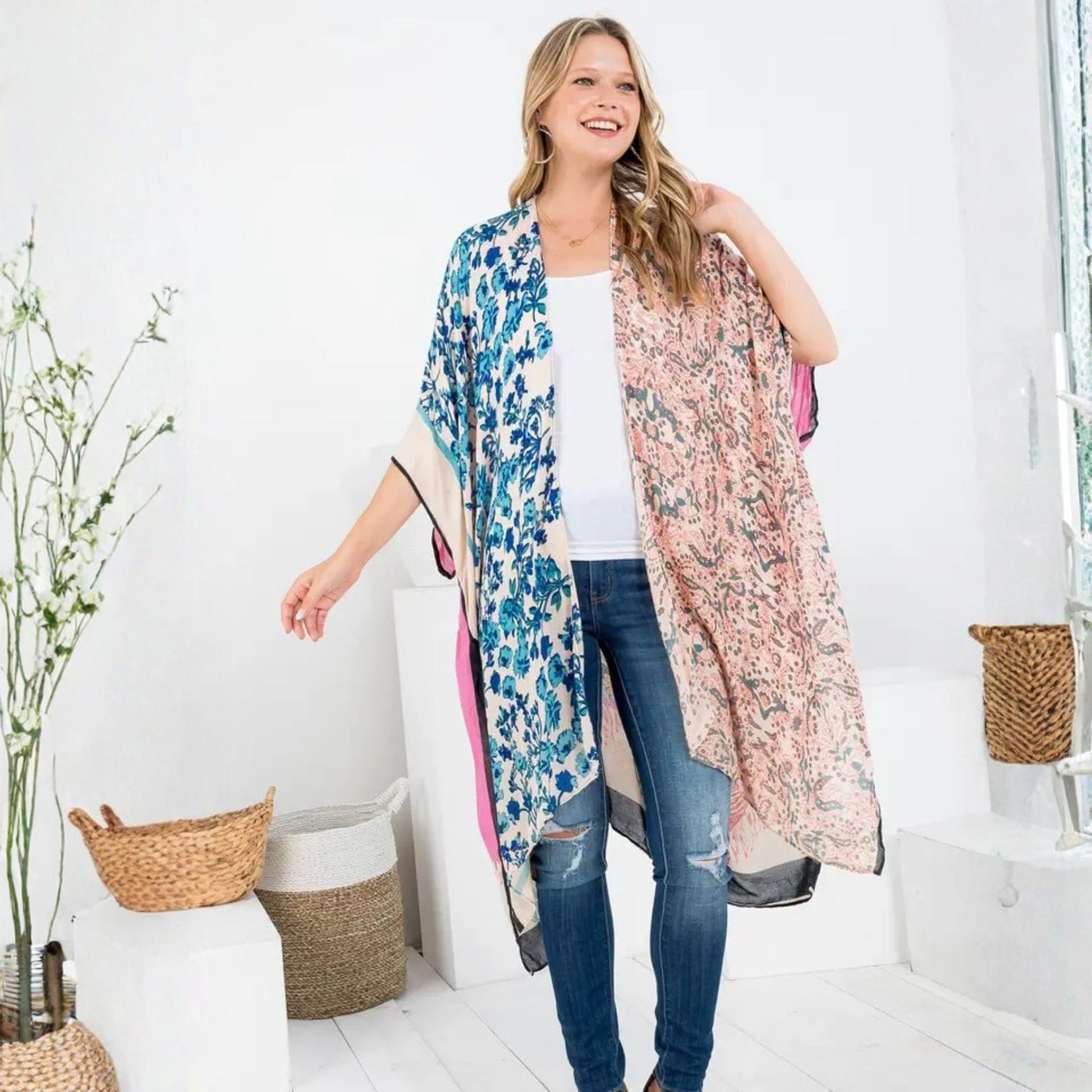 Darn Good Yarn: Wandering Garden Kimono, Clothing and Accessories
