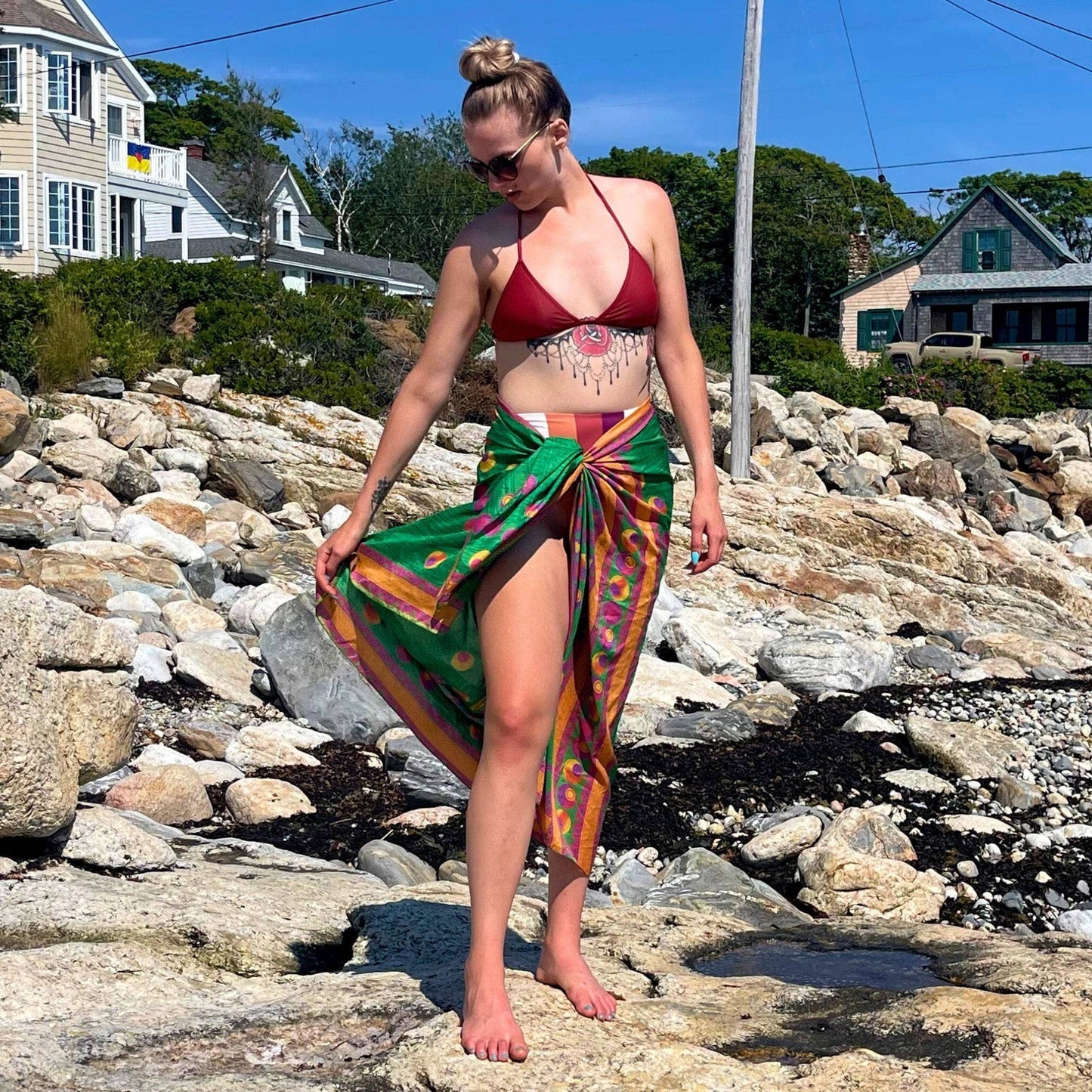 Sari Silk Beach Sarong