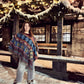 Darn Good Yarn: Nanda Hooded Poncho, Clothing and Accessories
