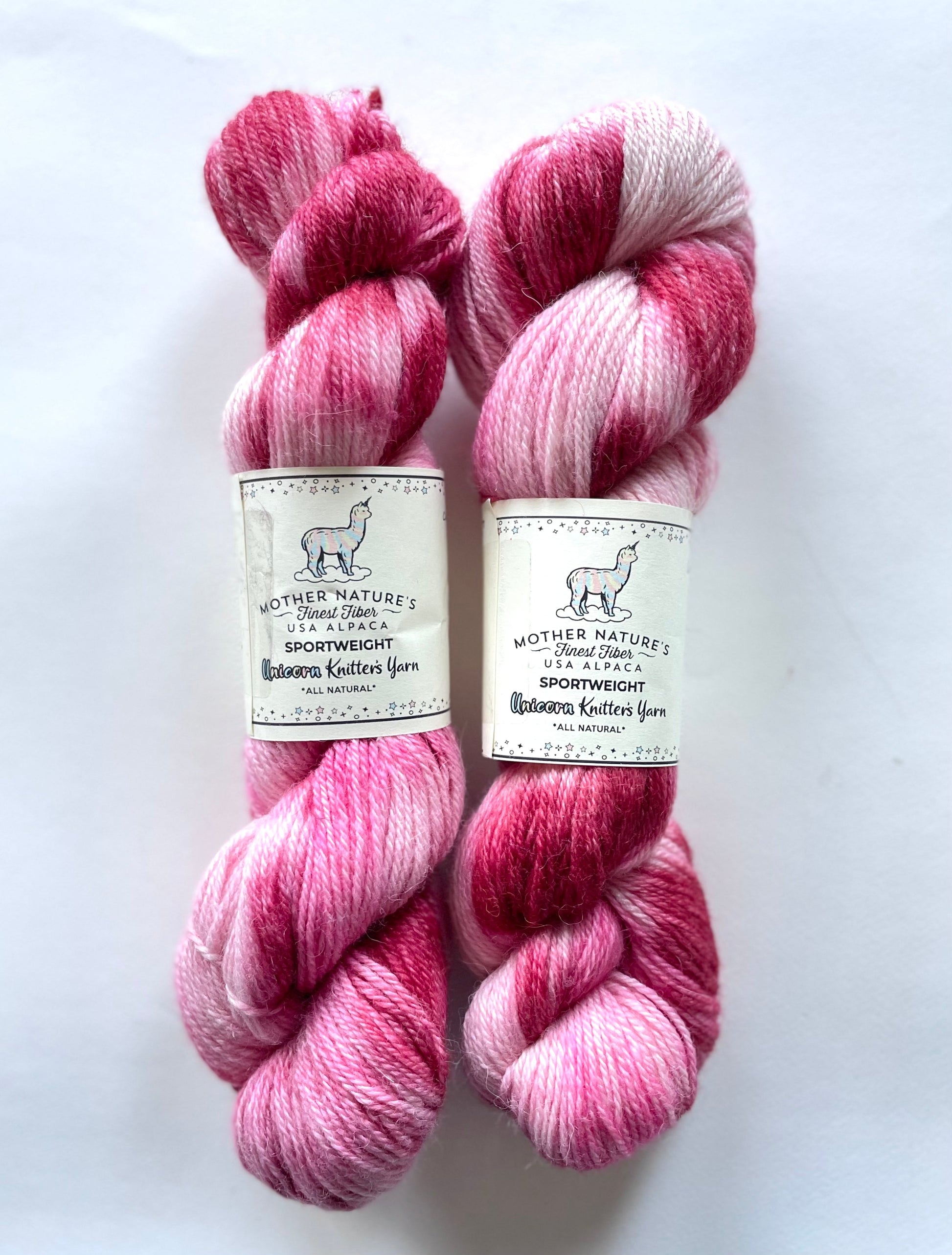 Darn Good Yarn: Sport Alpaca & Merino Hand Painted Yarn, 