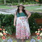 Darn Good Yarn: Special Edition Skirt: Wildflower Wonders The Original Sari Wrap Skirt, Clothing and Accessories