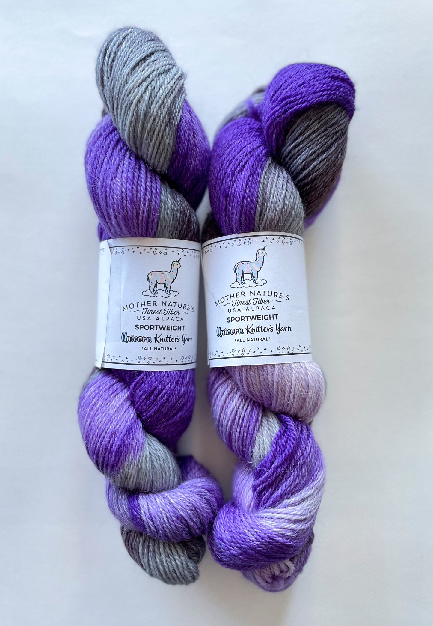 Darn Good Yarn: Sport Alpaca & Merino Hand Painted Yarn, 