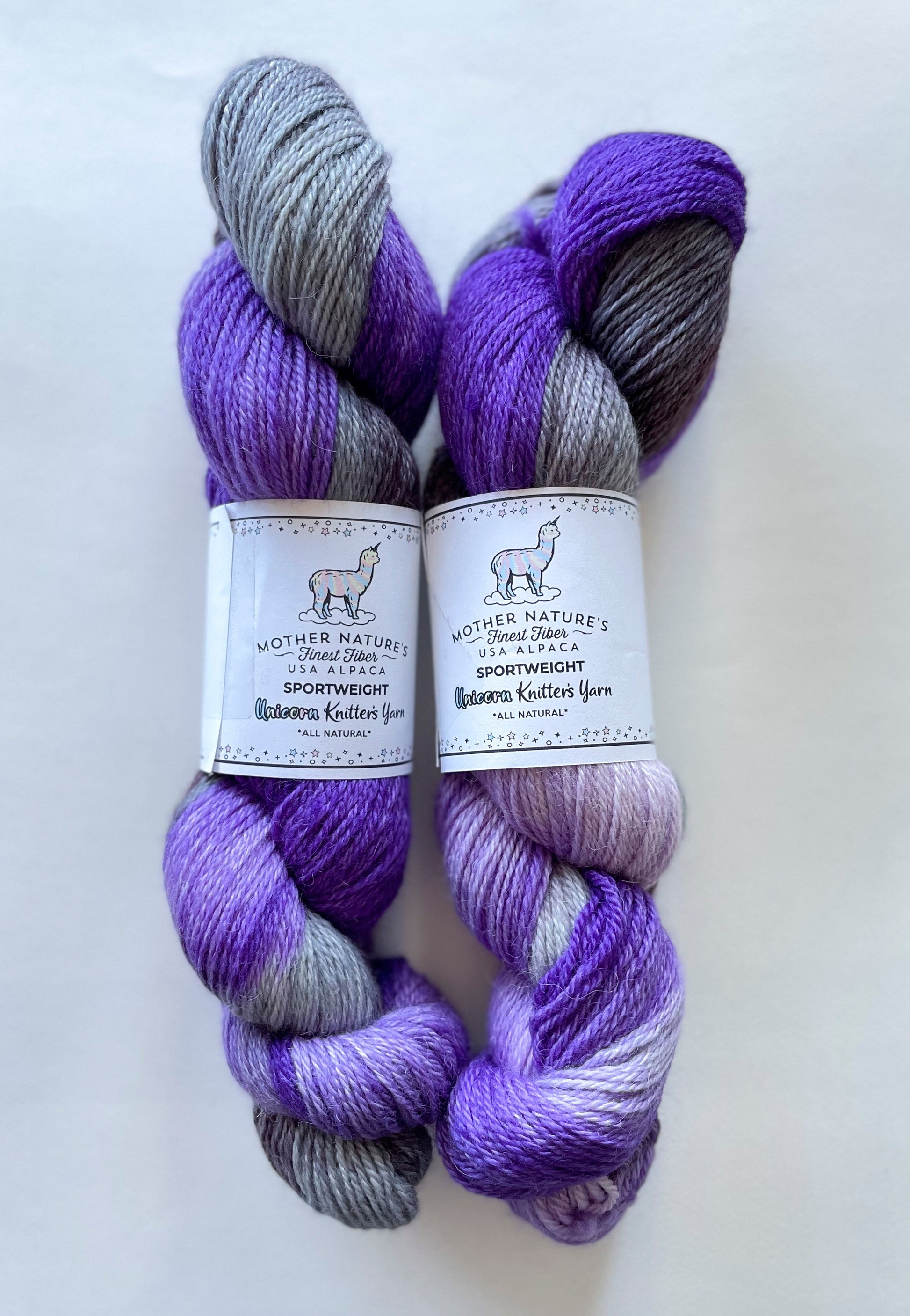 Darn Good Yarn: Sport Alpaca & Merino Hand Painted Yarn, 