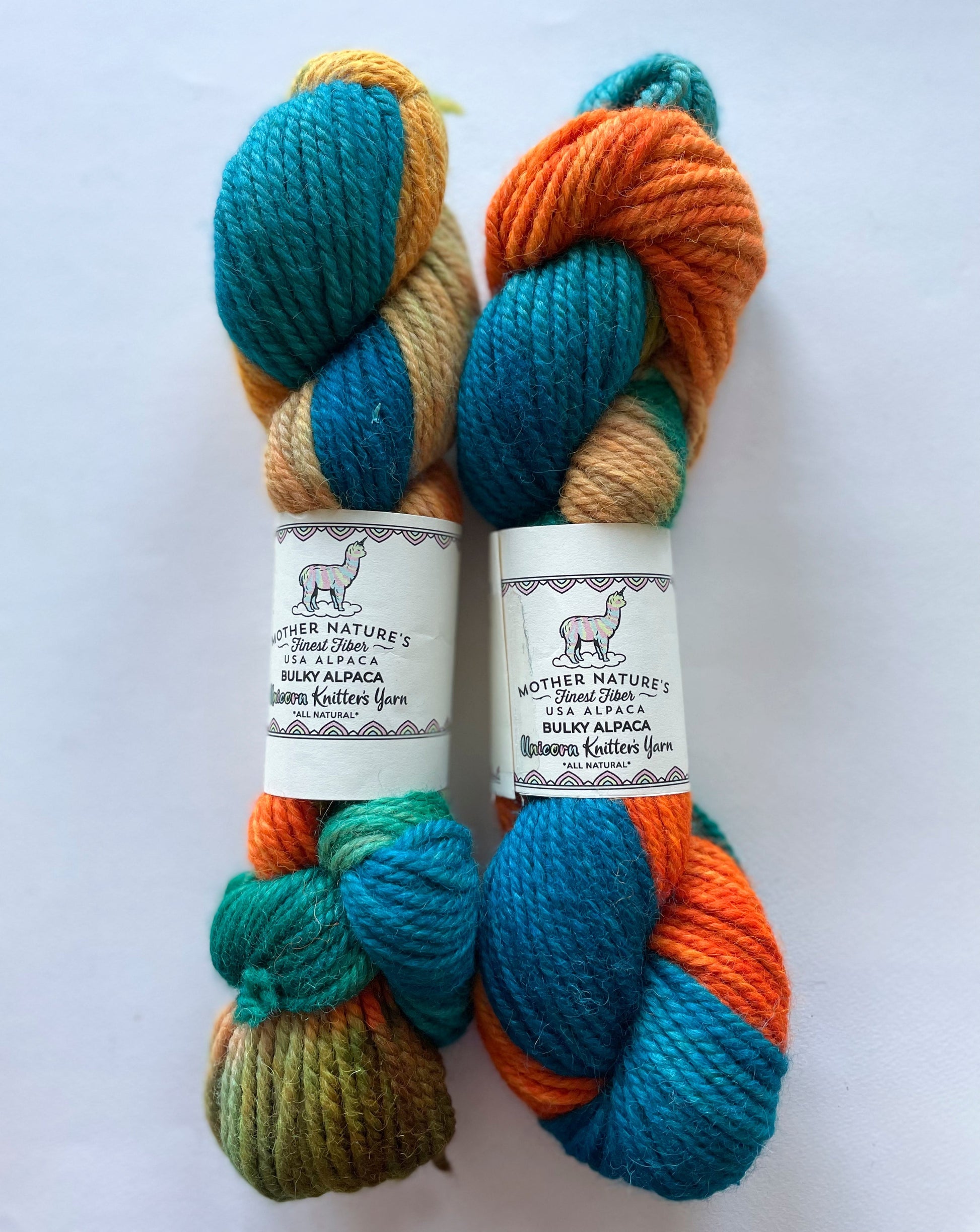 Darn Good Yarn: Bulky Alpaca & Merino Hand Painted Yarn, 