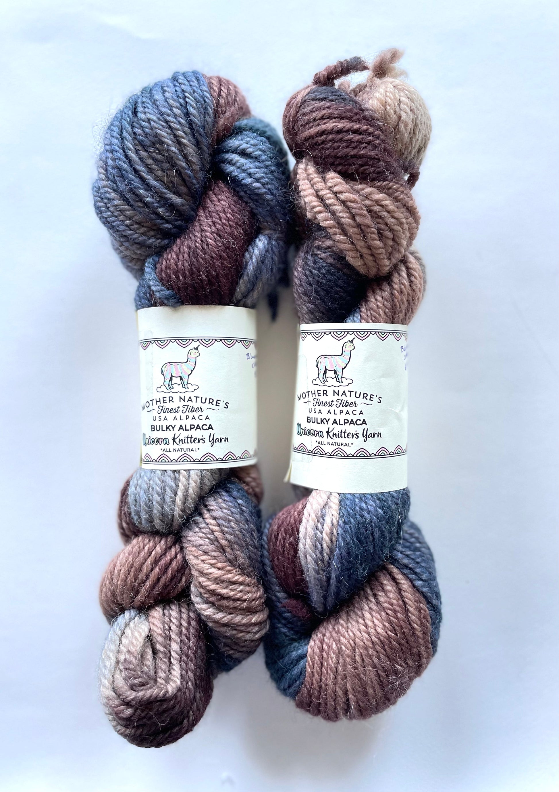 Darn Good Yarn: Bulky Alpaca & Merino Hand Painted Yarn, 