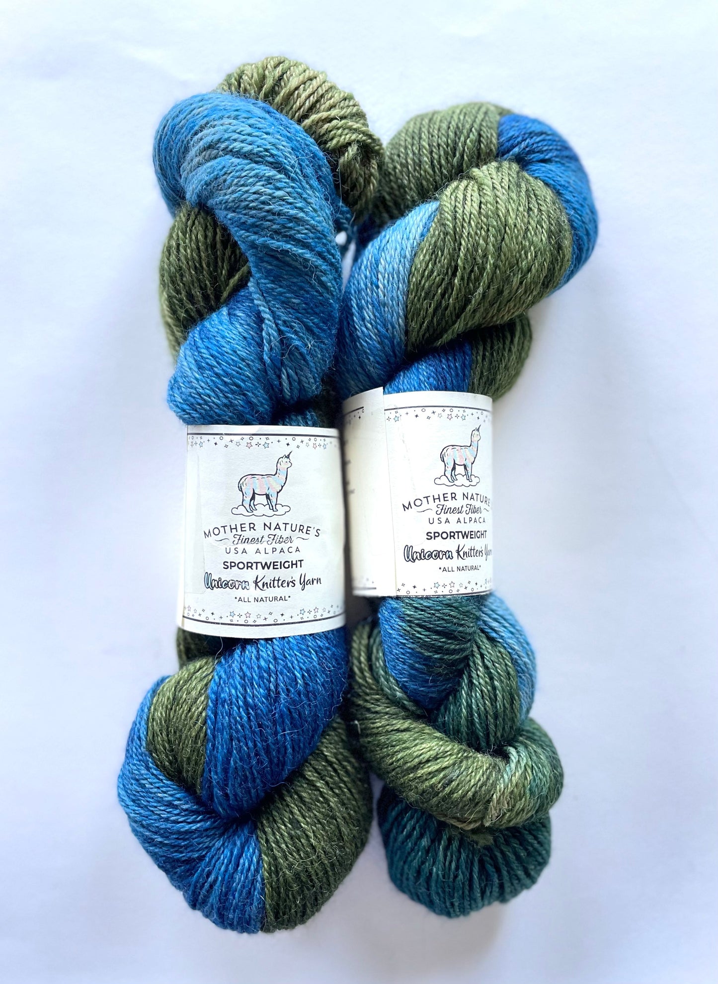 Darn Good Yarn: Sport Alpaca & Merino Hand Painted Yarn, 