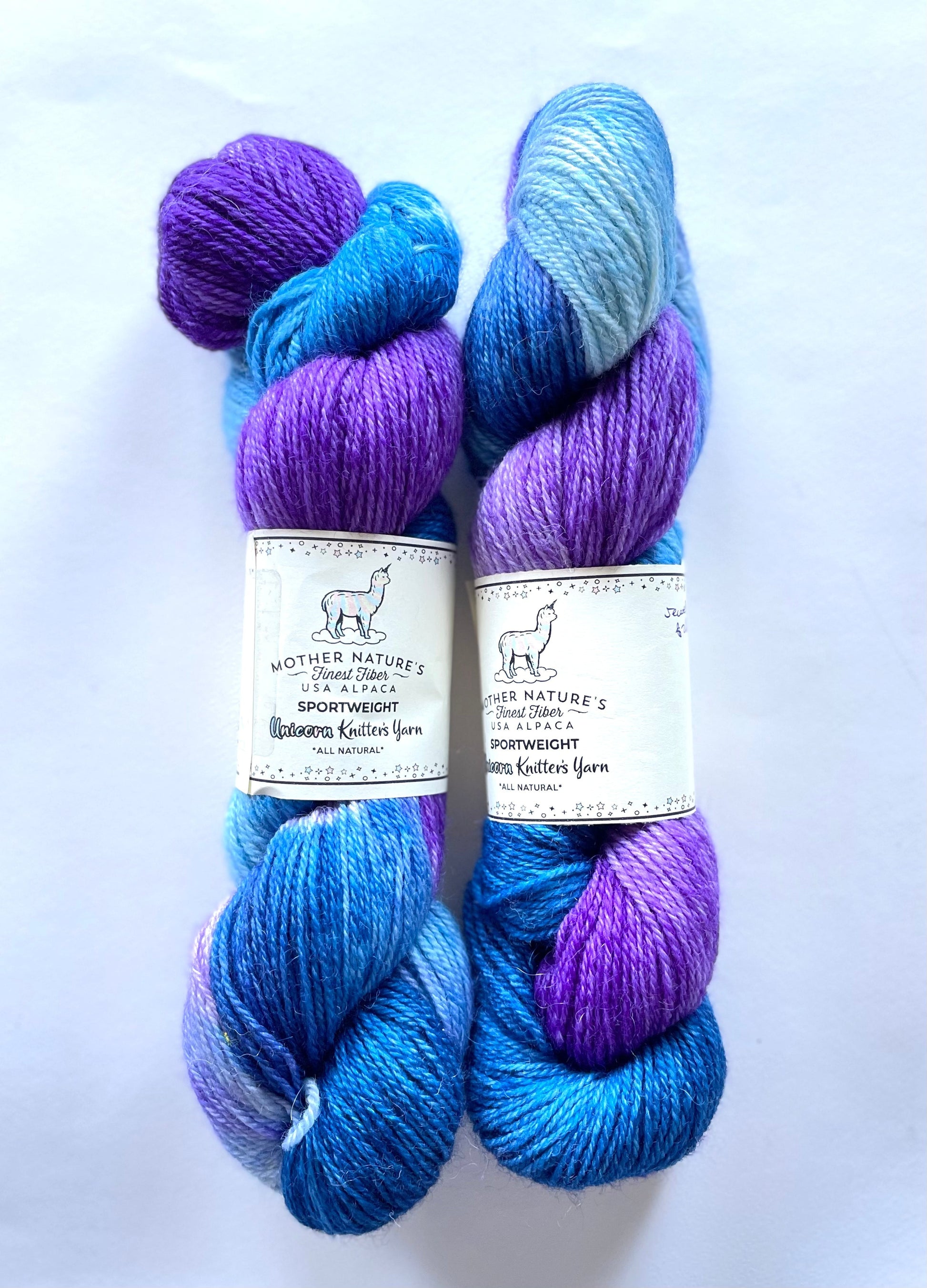 Darn Good Yarn: Sport Alpaca & Merino Hand Painted Yarn, 