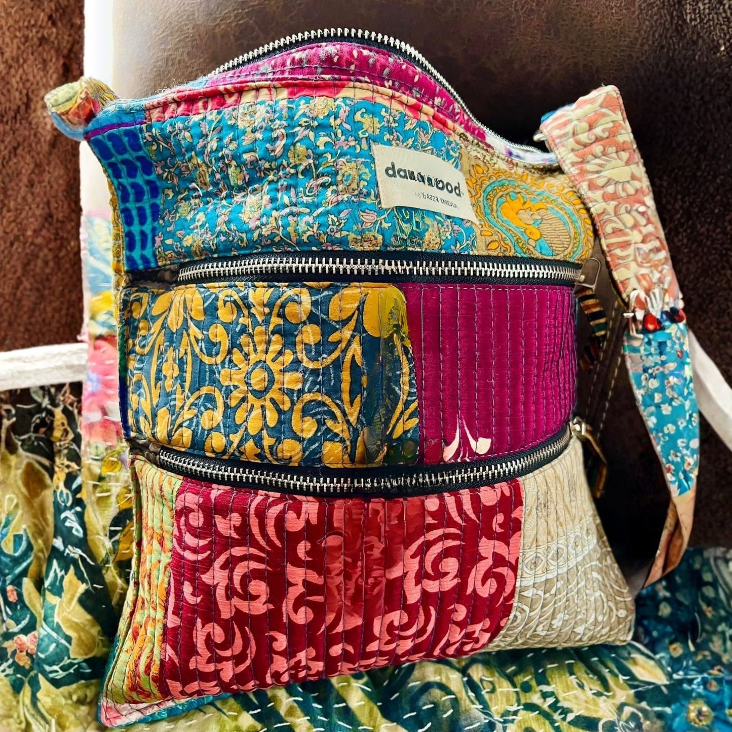 Darn Good Yarn: Boho Hippie Crossbody Bag, 