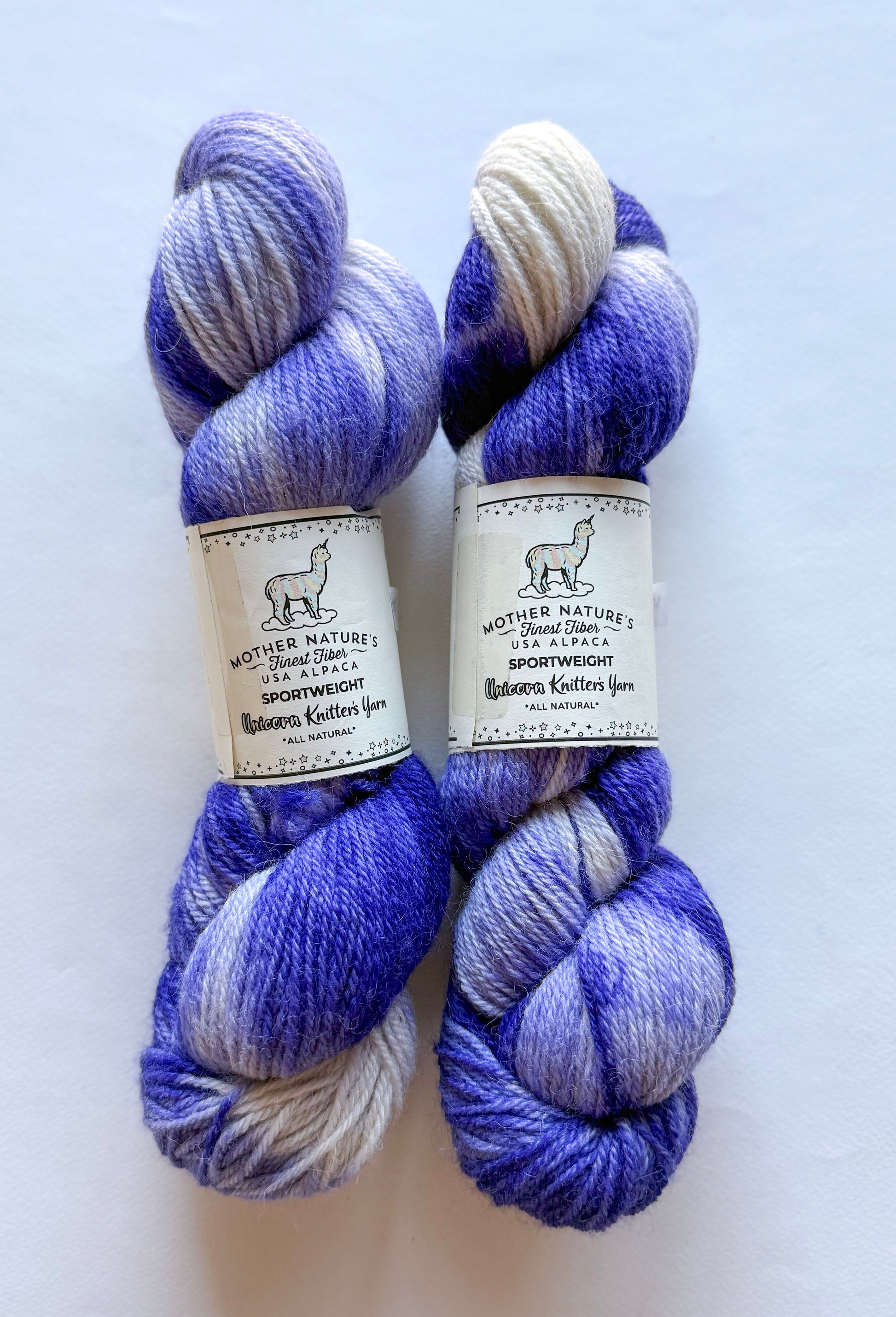 Darn Good Yarn: Sport Alpaca & Merino Hand Painted Yarn, 