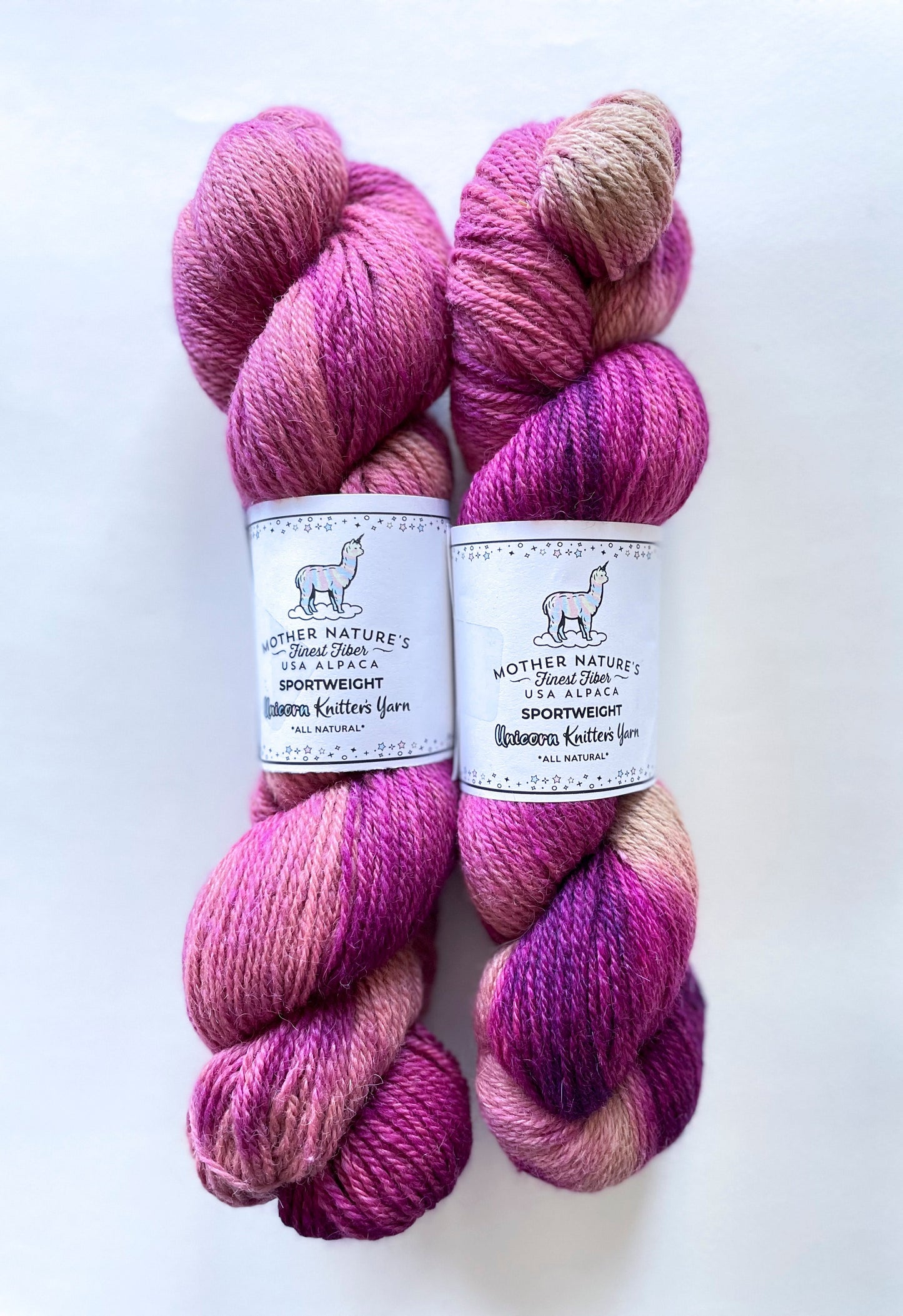 Darn Good Yarn: Sport Alpaca & Merino Hand Painted Yarn, 
