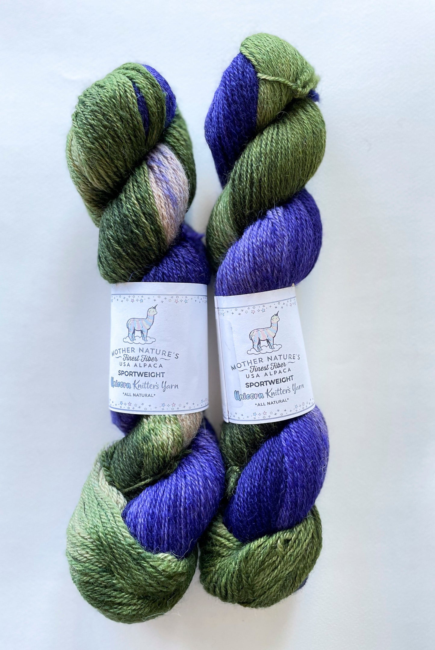 Darn Good Yarn: Sport Alpaca & Merino Hand Painted Yarn, 