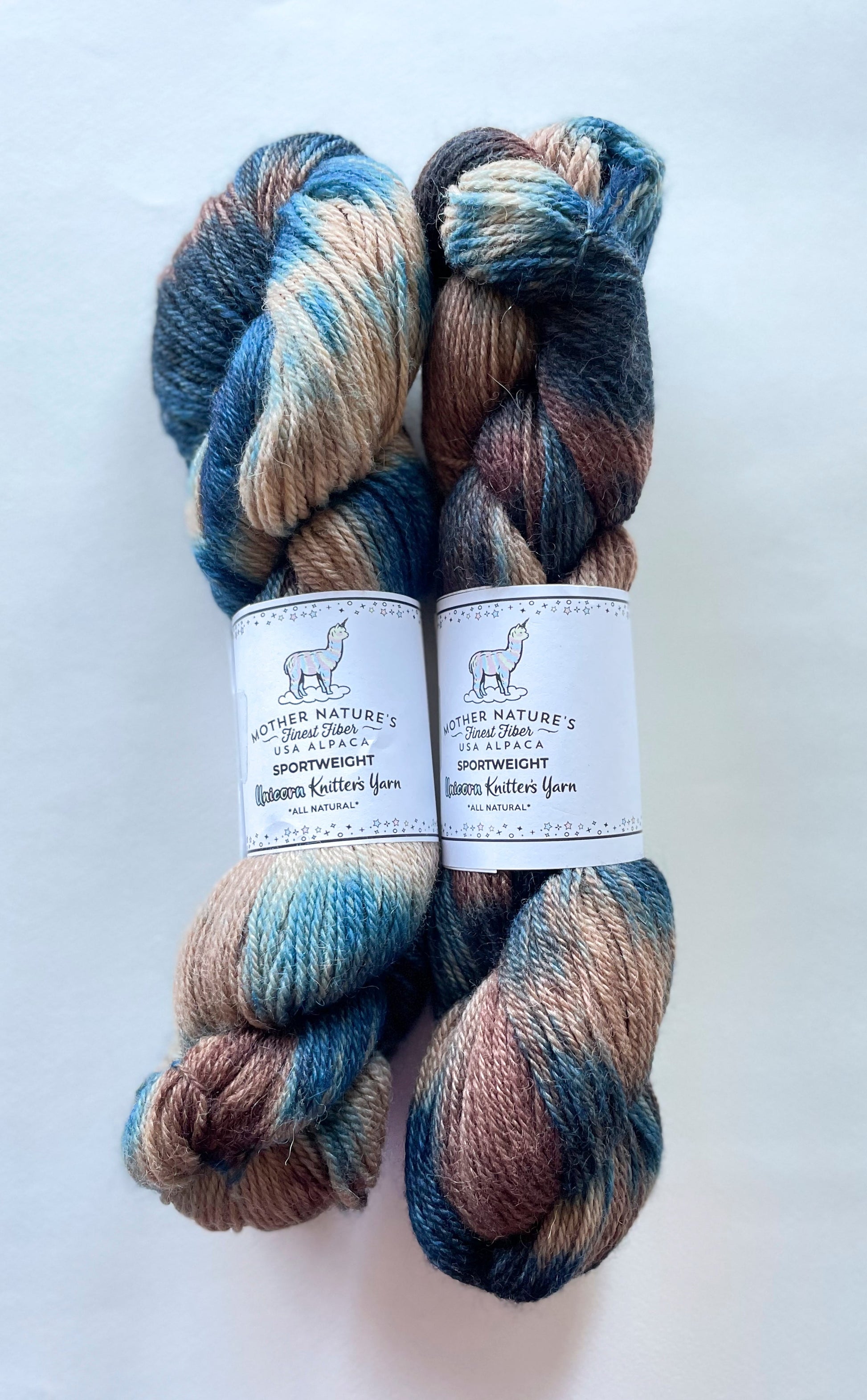 Darn Good Yarn: Sport Alpaca & Merino Hand Painted Yarn, 