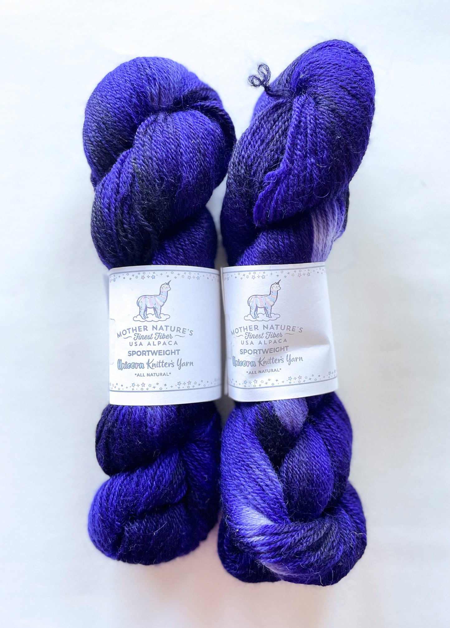 Darn Good Yarn: Sport Alpaca & Merino Hand Painted Yarn, 