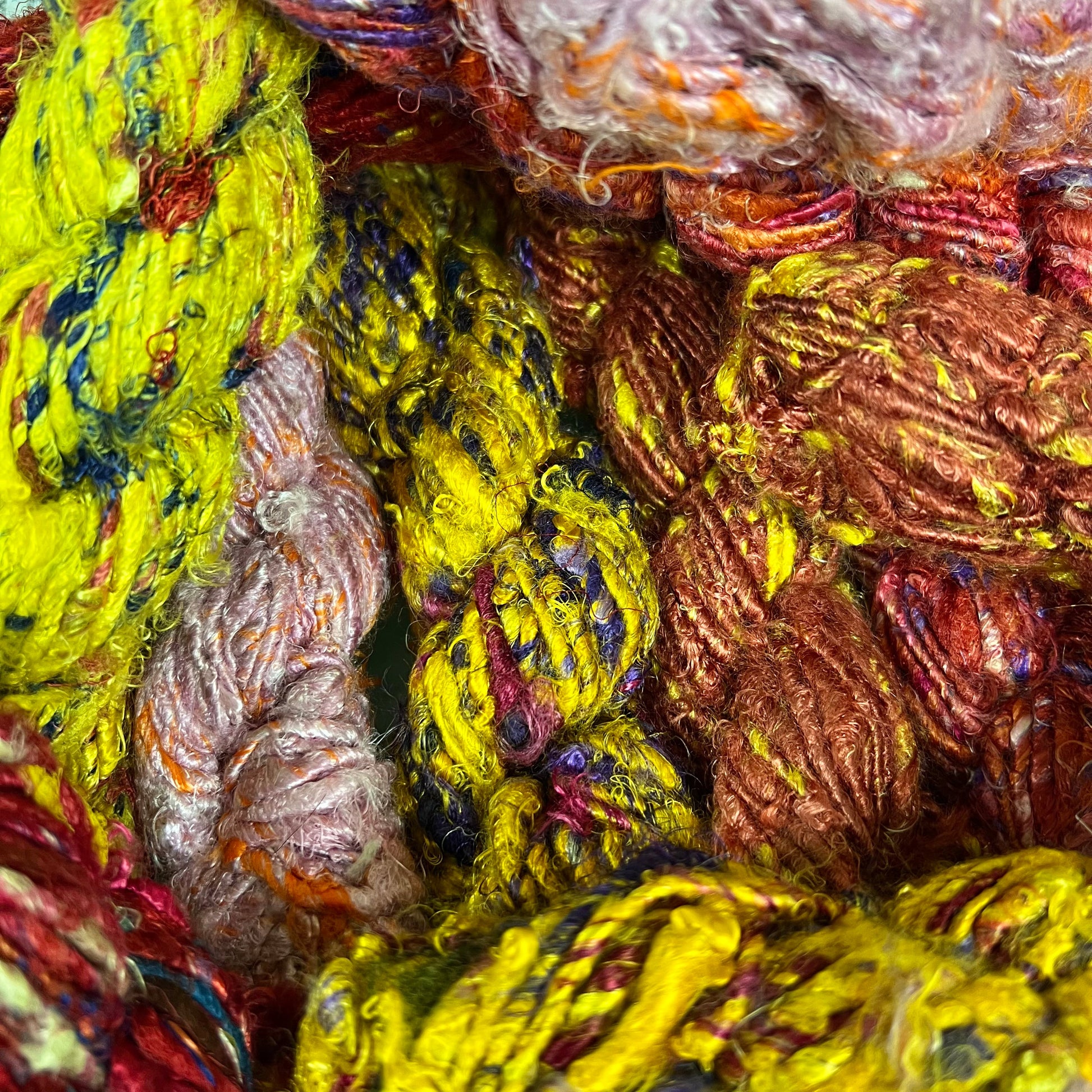 Mystery Hank of Banana Fiber Yarn - Darn Good Yarn