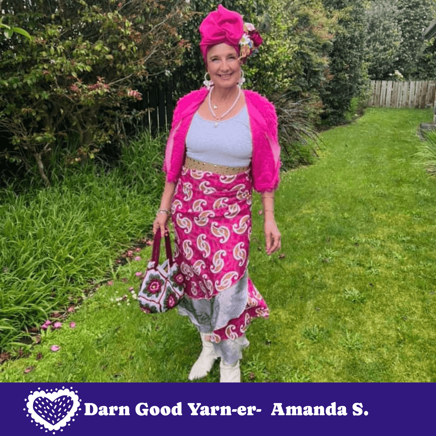 Darn Good Yarn: Made With Love: The Original Sari Wrap Skirt, Clothing and Accessories
