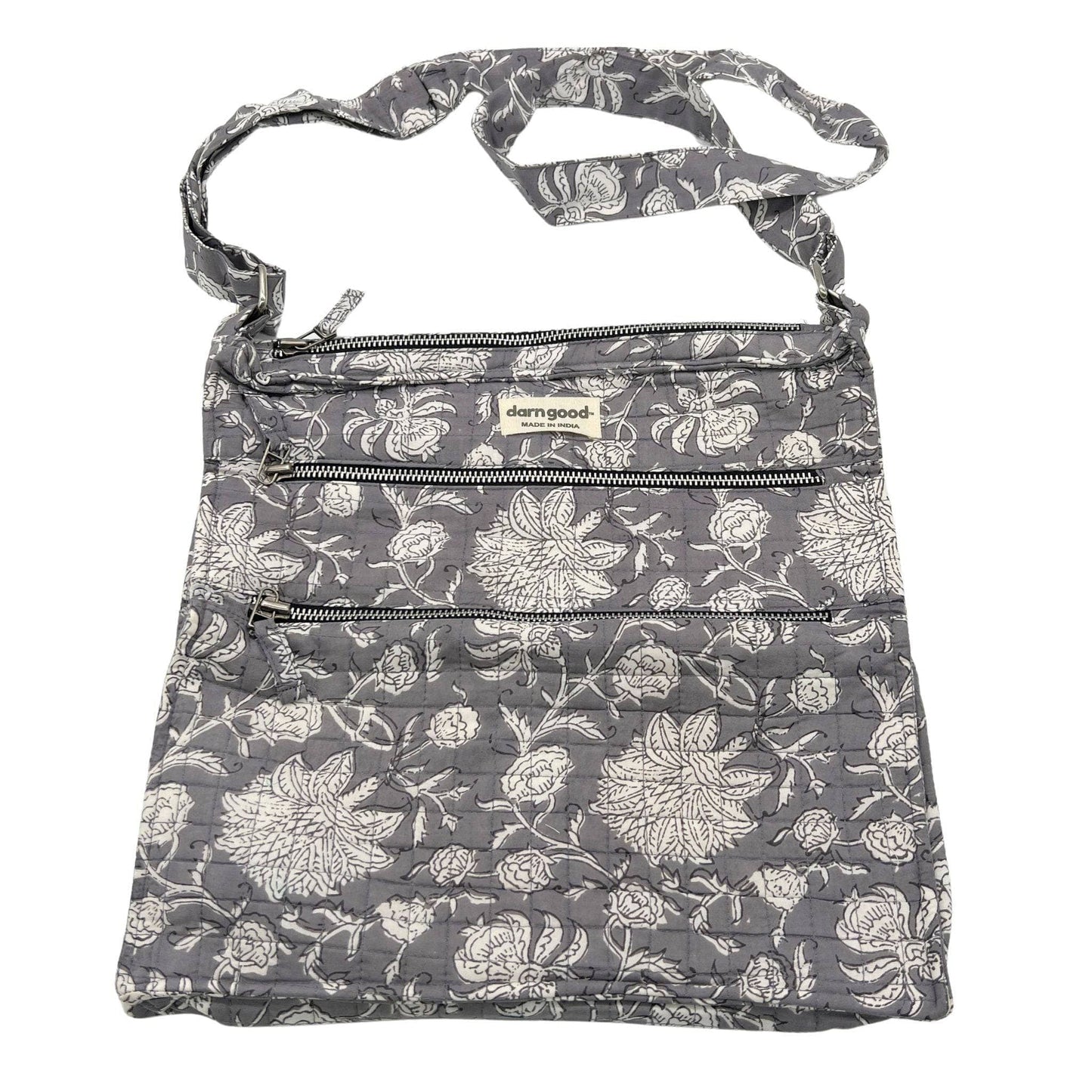 Boho Hippie Crossbody Bag - Darn Good Yarn