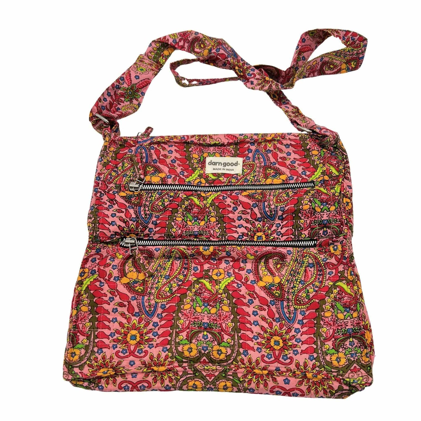 Boho Hippie Crossbody Bag - Darn Good Yarn