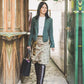 Knee-Length: "Mini" Sari Wrap Skirts - Darn Good Yarn
