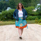 Knee-Length: "Mini" Sari Wrap Skirts - Darn Good Yarn