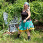 Knee-Length: "Mini" Sari Wrap Skirts - Darn Good Yarn