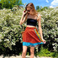 Knee-Length: "Mini" Sari Wrap Skirts - Darn Good Yarn