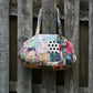 Darn Good Yarn: Patchwork Quilted Duffle Bag, Clothing and Accessories