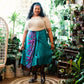 Tea Length Sari Wrap Skirts - Darn Good Yarn