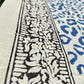 Darn Good Yarn: Wild Indigo Bloom – Hand Block Print Cotton Scarf, Oversized Boho Wrap & Lightweight Sarong, Clothing and Accessories