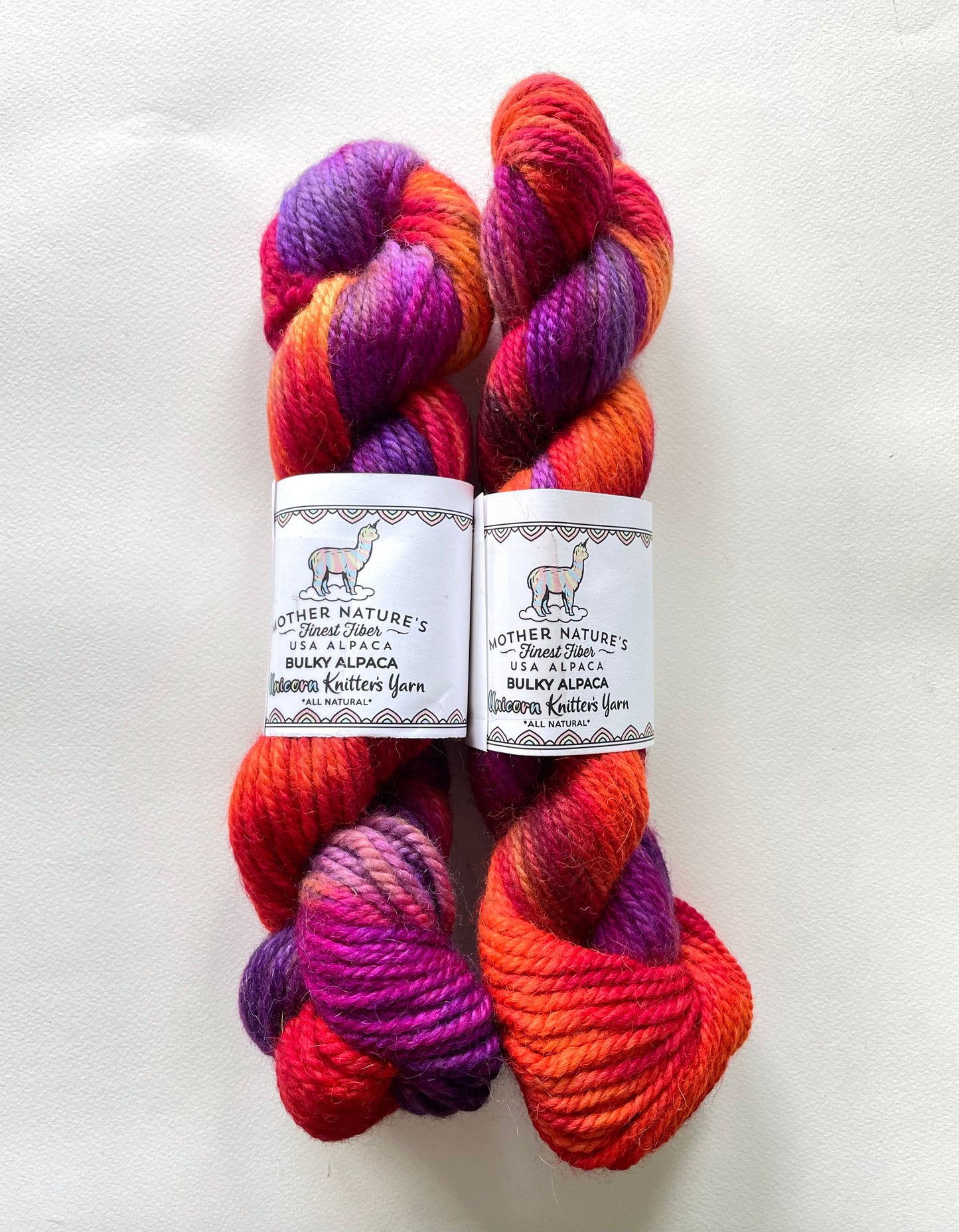 Darn Good Yarn: Bulky Alpaca & Merino Hand Painted Yarn, 
