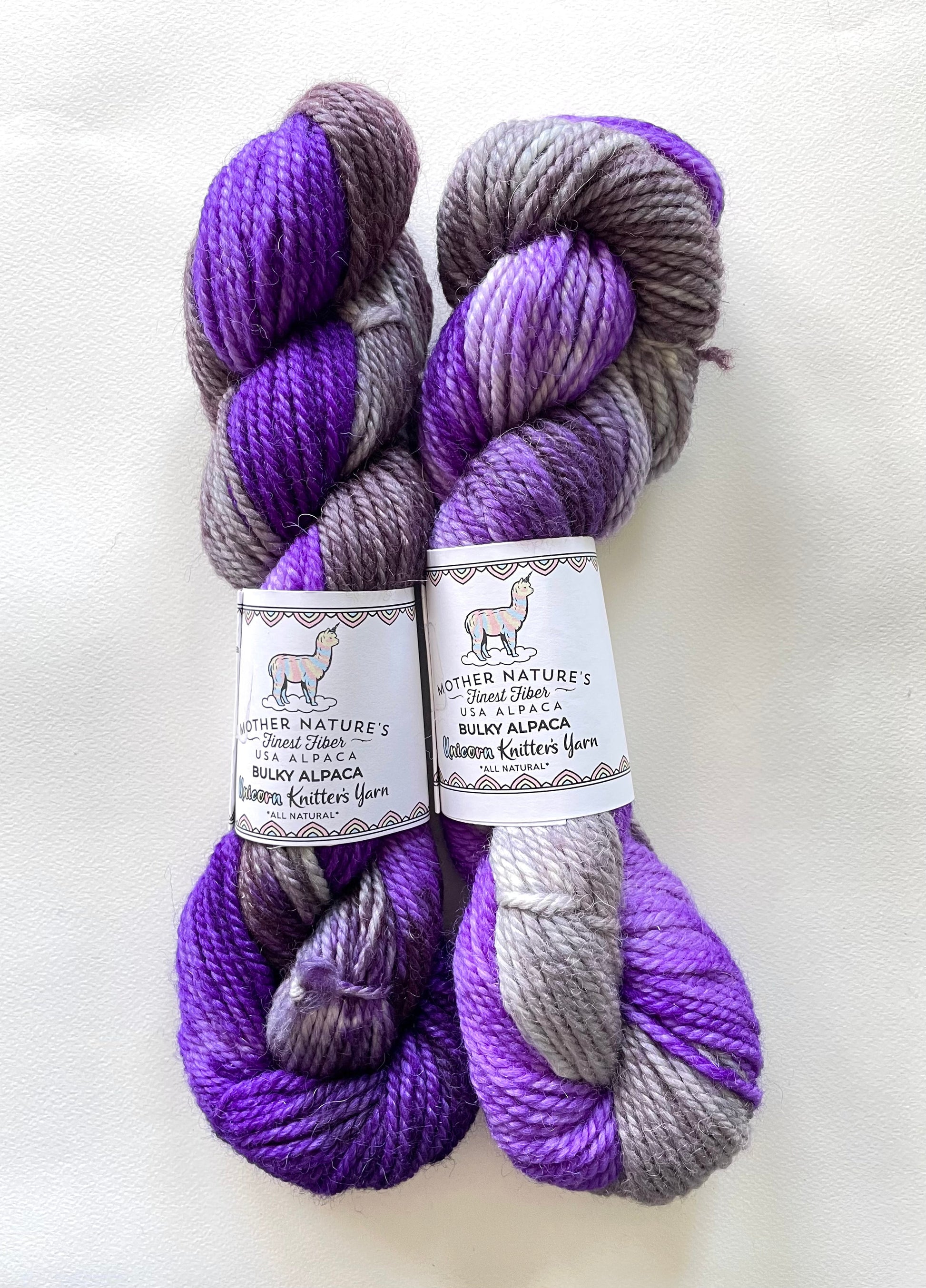 Darn Good Yarn: Bulky Alpaca & Merino Hand Painted Yarn, 