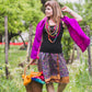 Knee-Length: "Mini" Sari Wrap Skirts - Darn Good Yarn