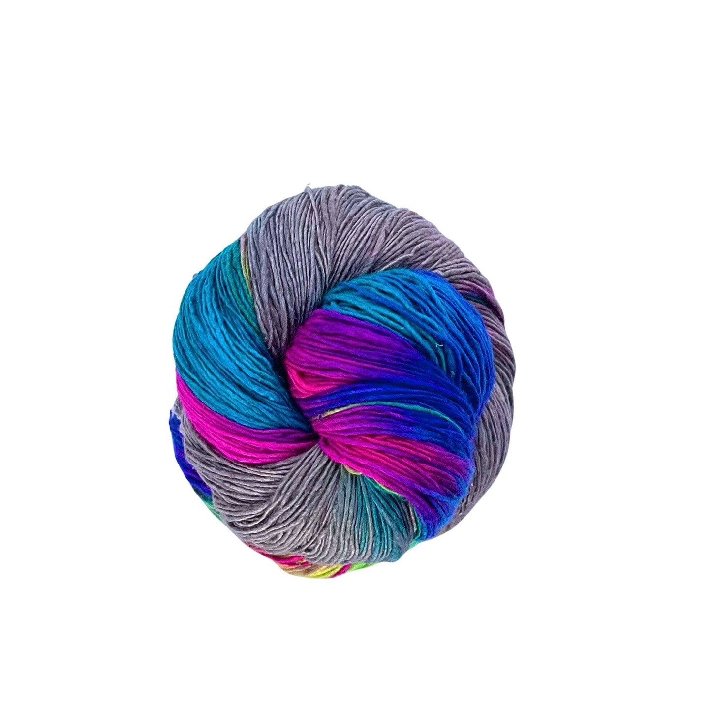 Peek-a-Boo Lace Weight Recycled Silk Yarn - Darn Good Yarn