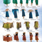 Sari Wrap Skirts - Discovery 3-Pack | Darn Good Yarn - eco-friendly yarn + boho clothing