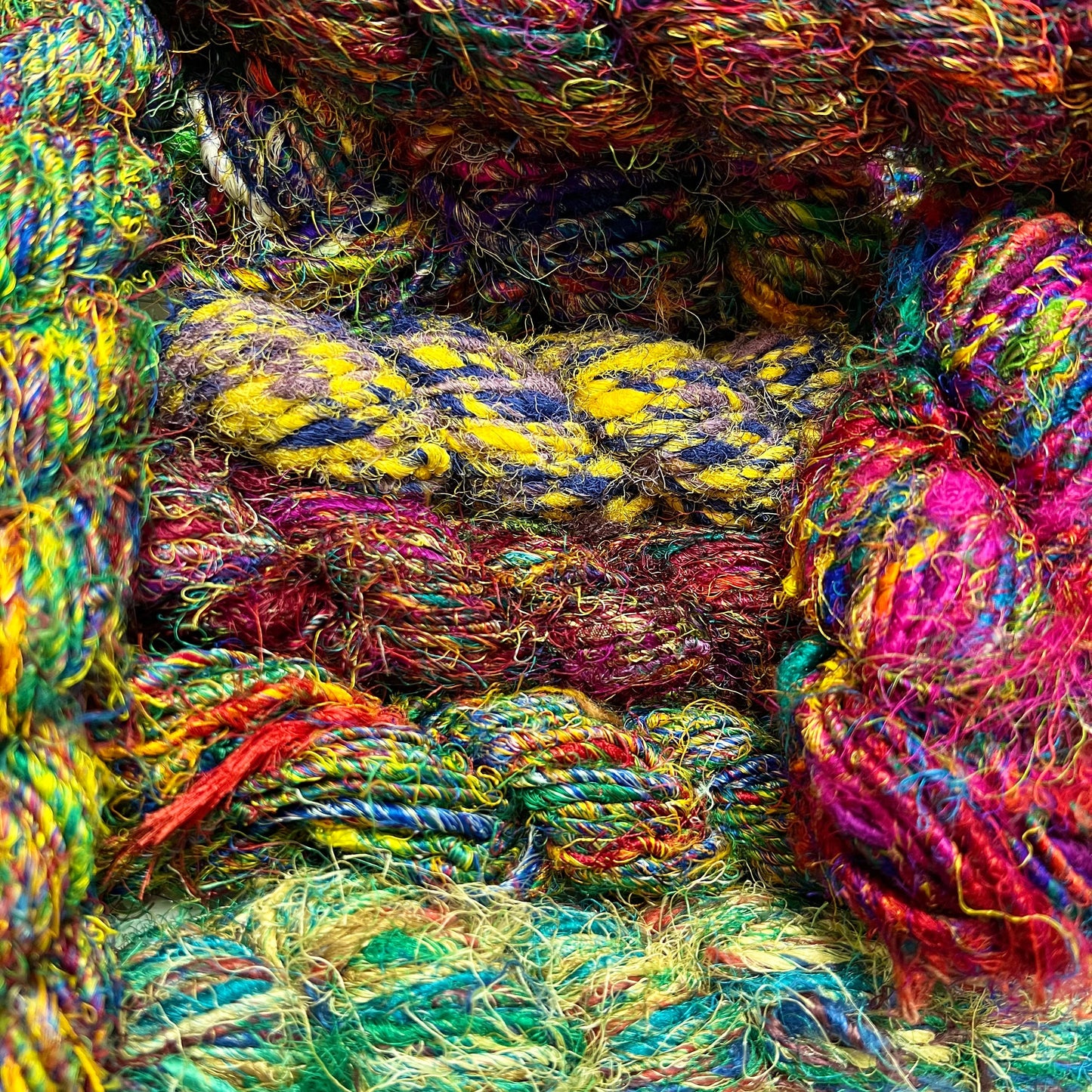 Mystery Hank of Banana Fiber Yarn - Darn Good Yarn