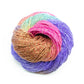 Lace weight 100 recycled silk yarn sparkle autumnal equinox.
