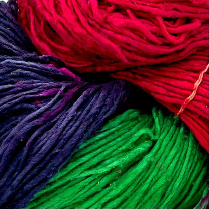 Silk Roving Worsted Weight - MEGA Skeins (250g)