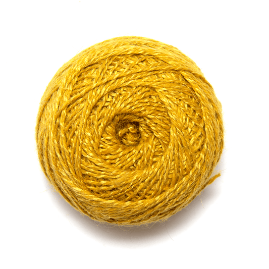 Herbal Dyed Silky Wool Plied Yarn