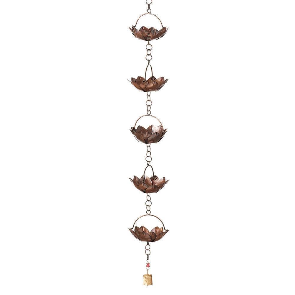 Lotus Garden Rain Chain